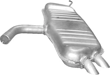 Глушник, задня частина на Volkswagen Touran I 1T1, 1T2