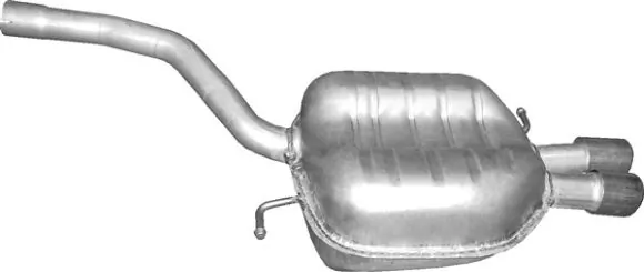 Глушилка задня Edex ED30643