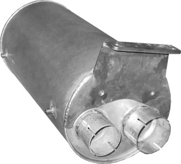 DIN49397 Dinex Глушник, середня і задня частина