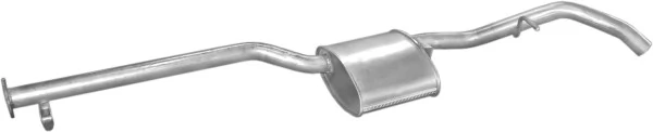 852315 Opel Глушник, задня частина