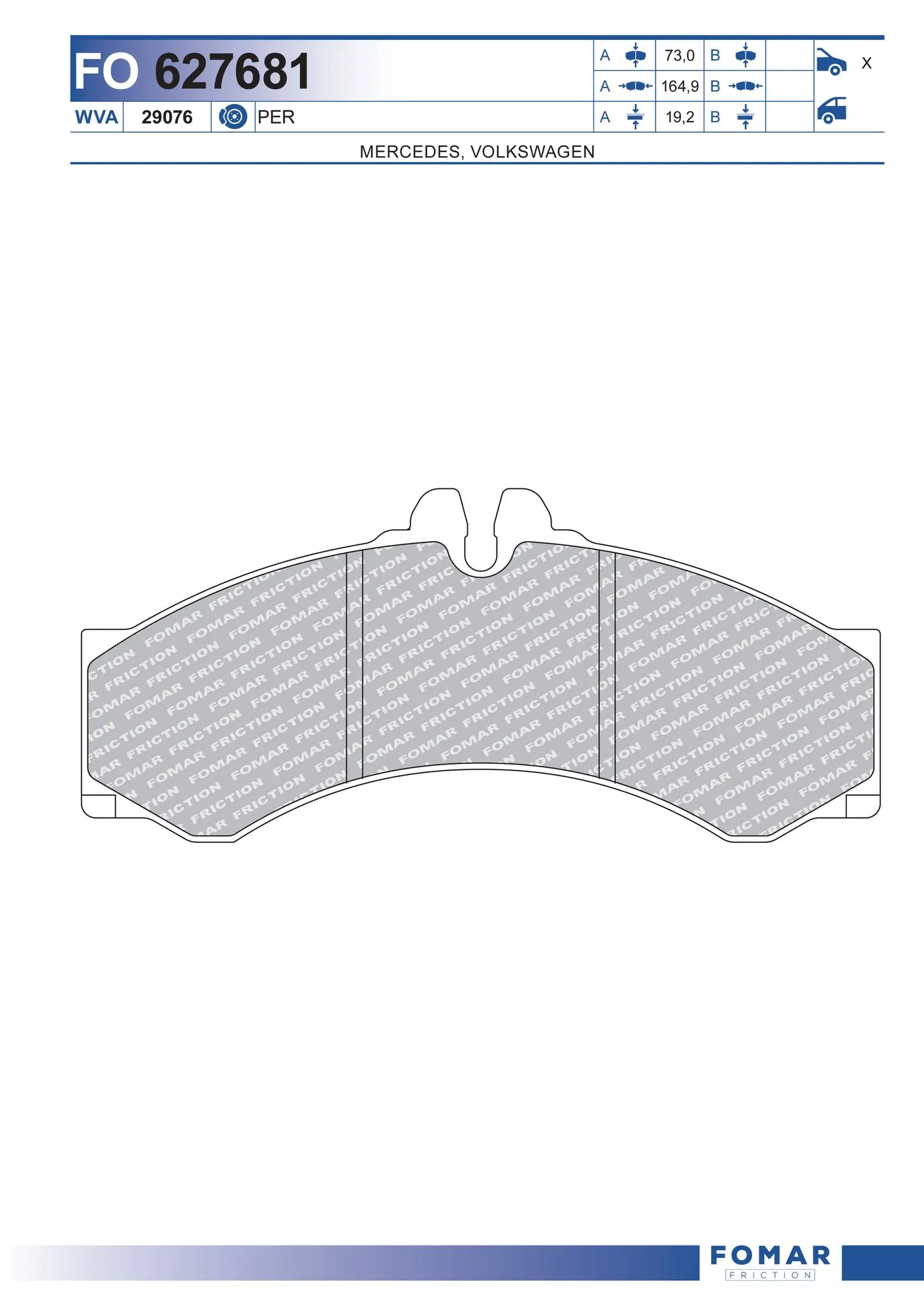 Гальмівні колодки Polcar S702022 ціна, від 21.54 USD