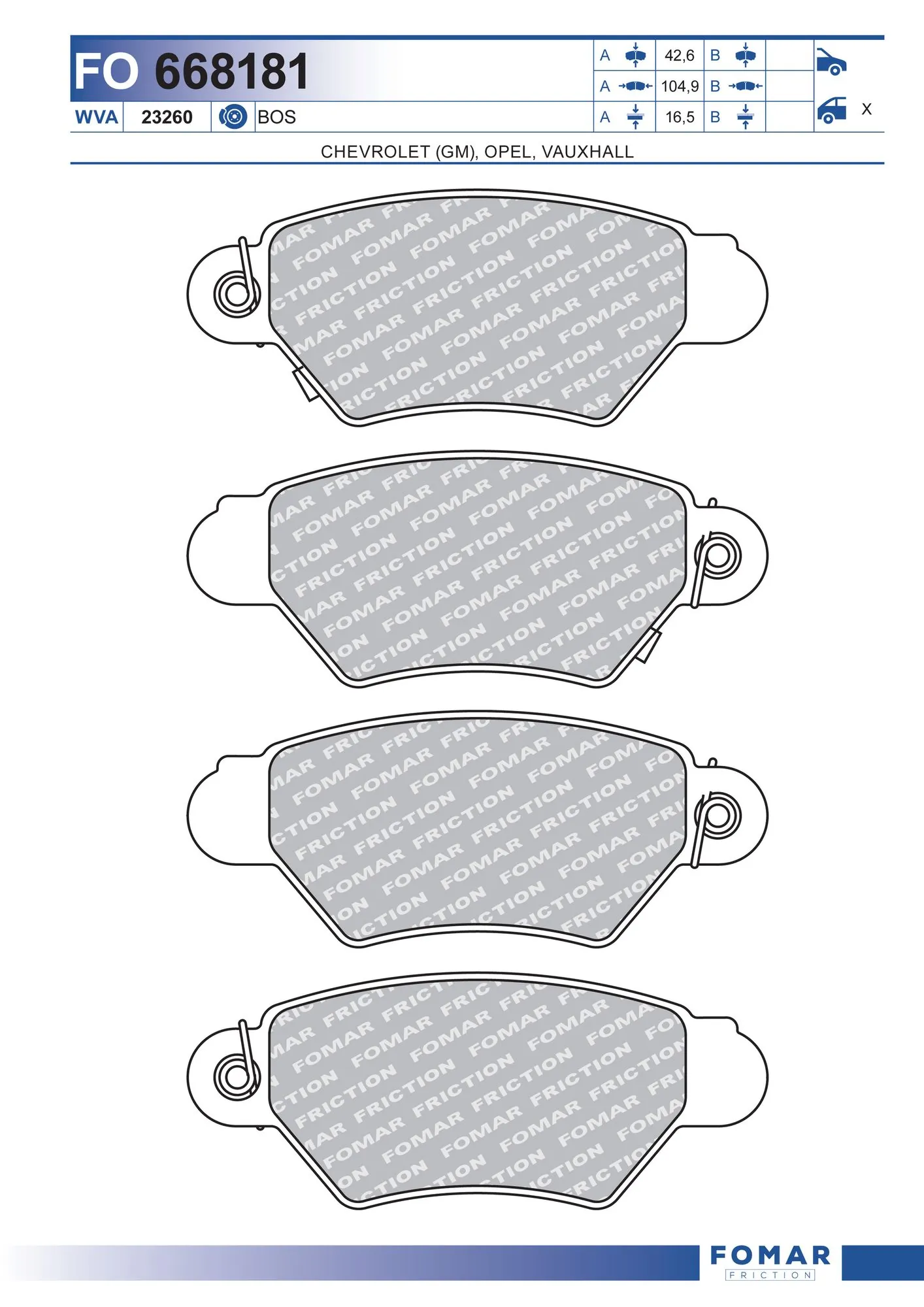 Купити L0171 PSP Задні колодки