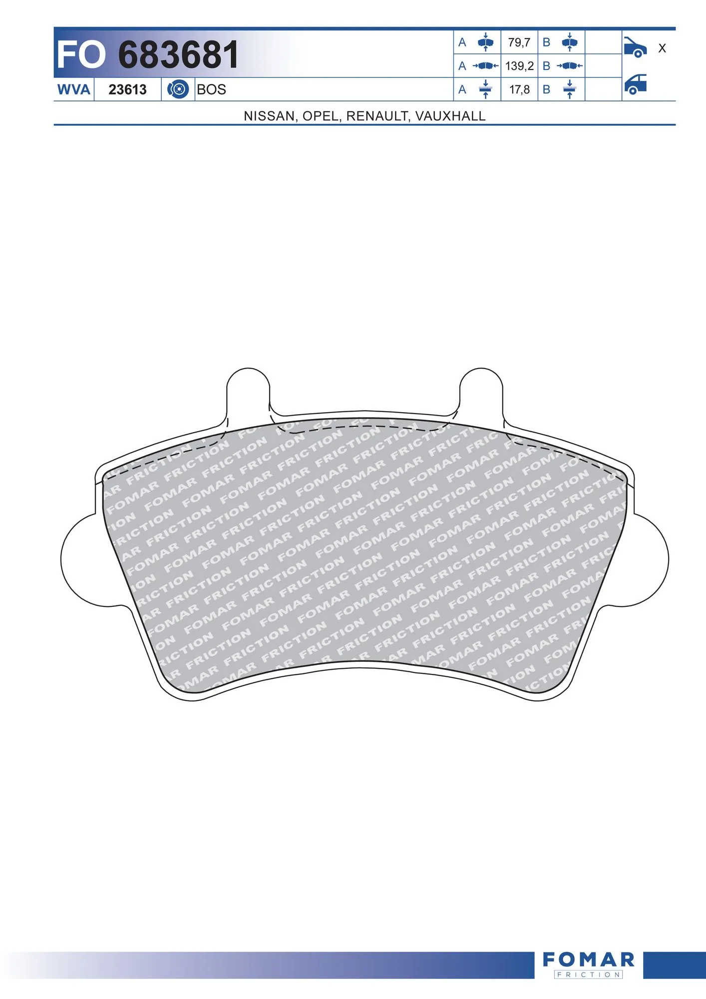 Гальмівні колодки Bosch BP343 ціна, від 20.29 USD