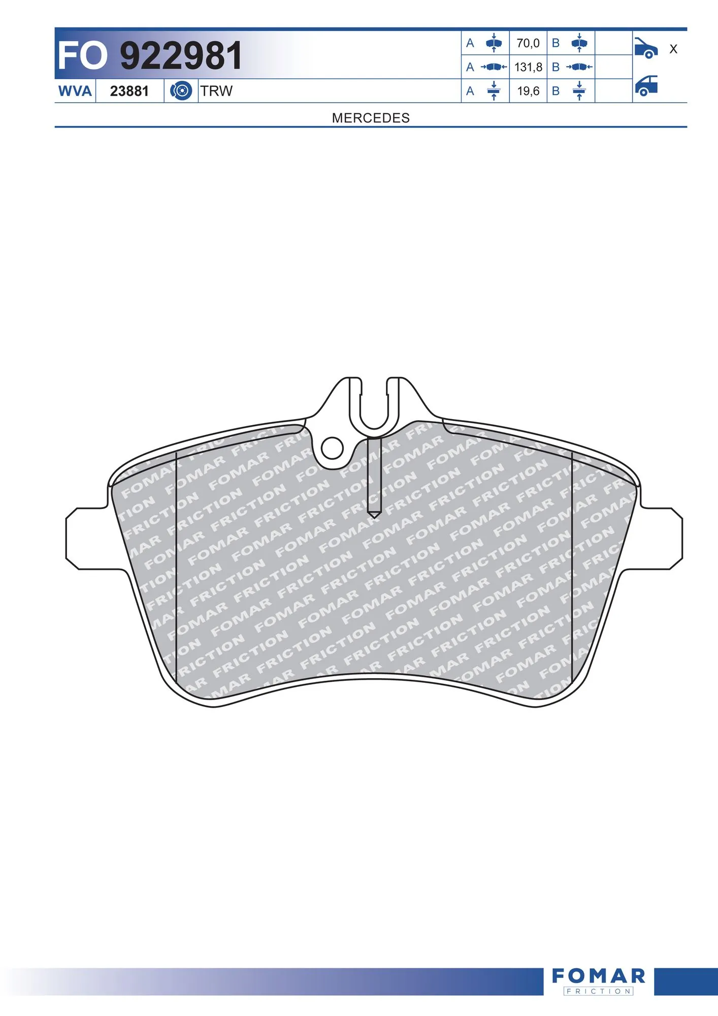 Гальмівні колодки VALEO 302475 ціна, від 29.16 USD