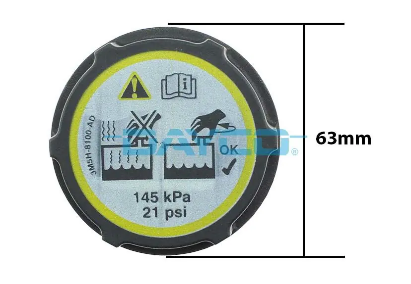 DRC045 Dayco Пробка розширювального бачка