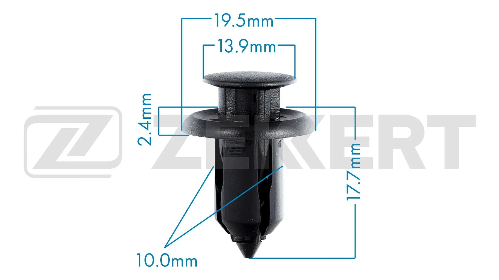 Купити GD7A50EA1 Toyota Пістон (кліп) кріплення бампера, переднього