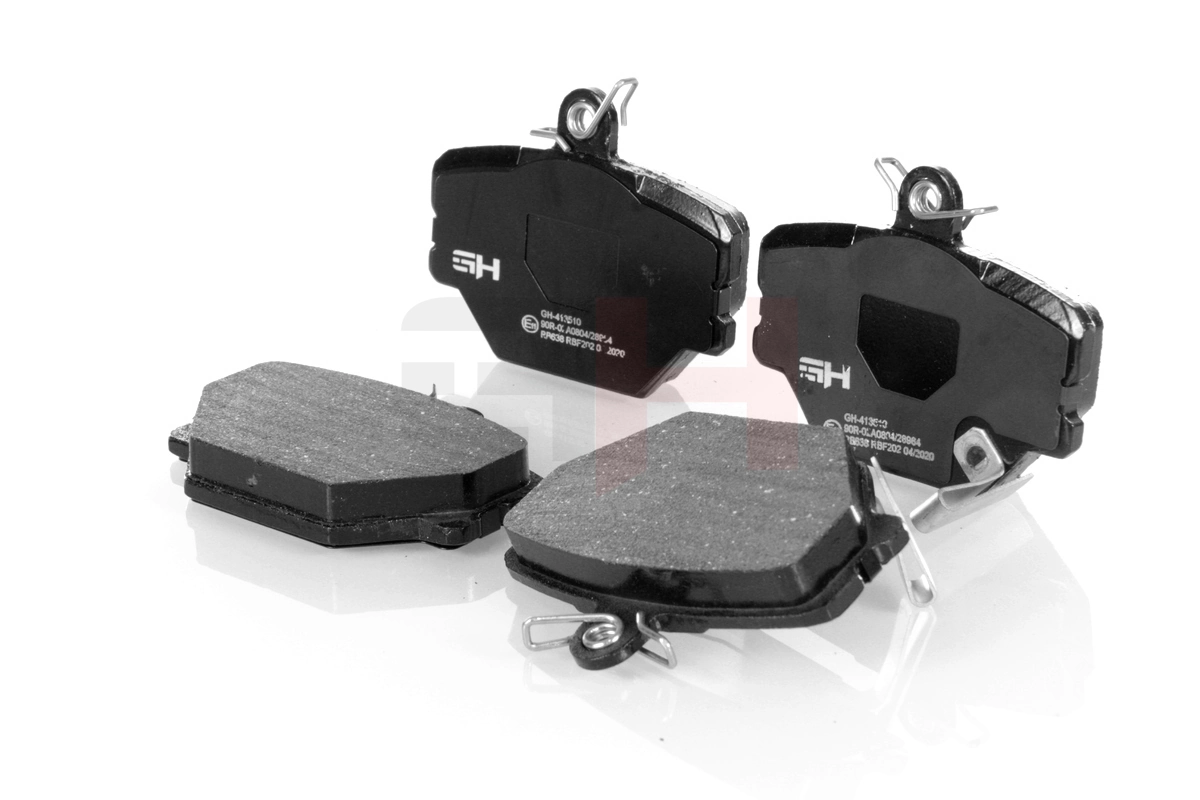 Передні тормозні колодки 1617262880 Peugeot/Citroen