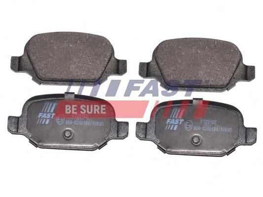 FT29162 Fast Колодки гальмівні задні, дискові