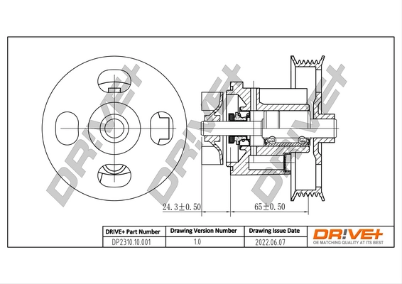 Помпа 1610097206 Daihatsu