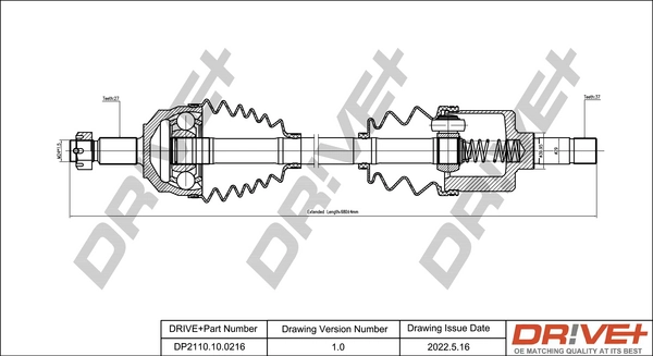 Купити Ліва піввісь Fiat Scudo  220L