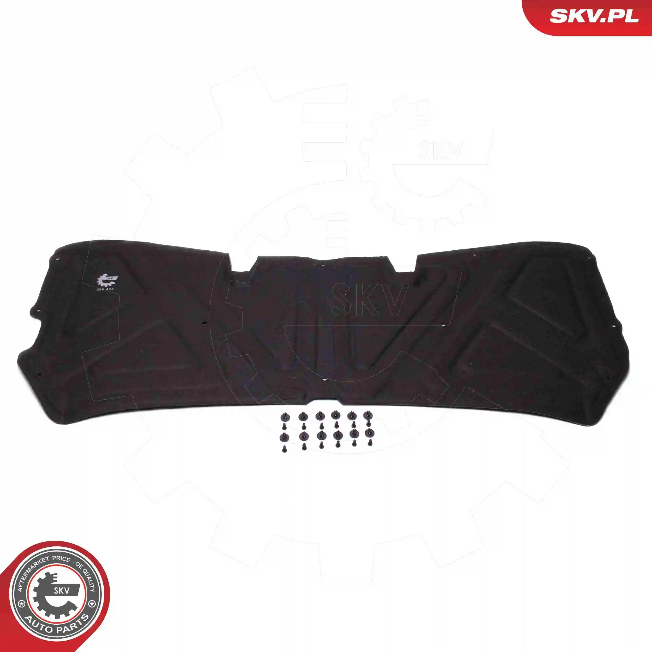 Шумка капота Nissan Qashqai I
