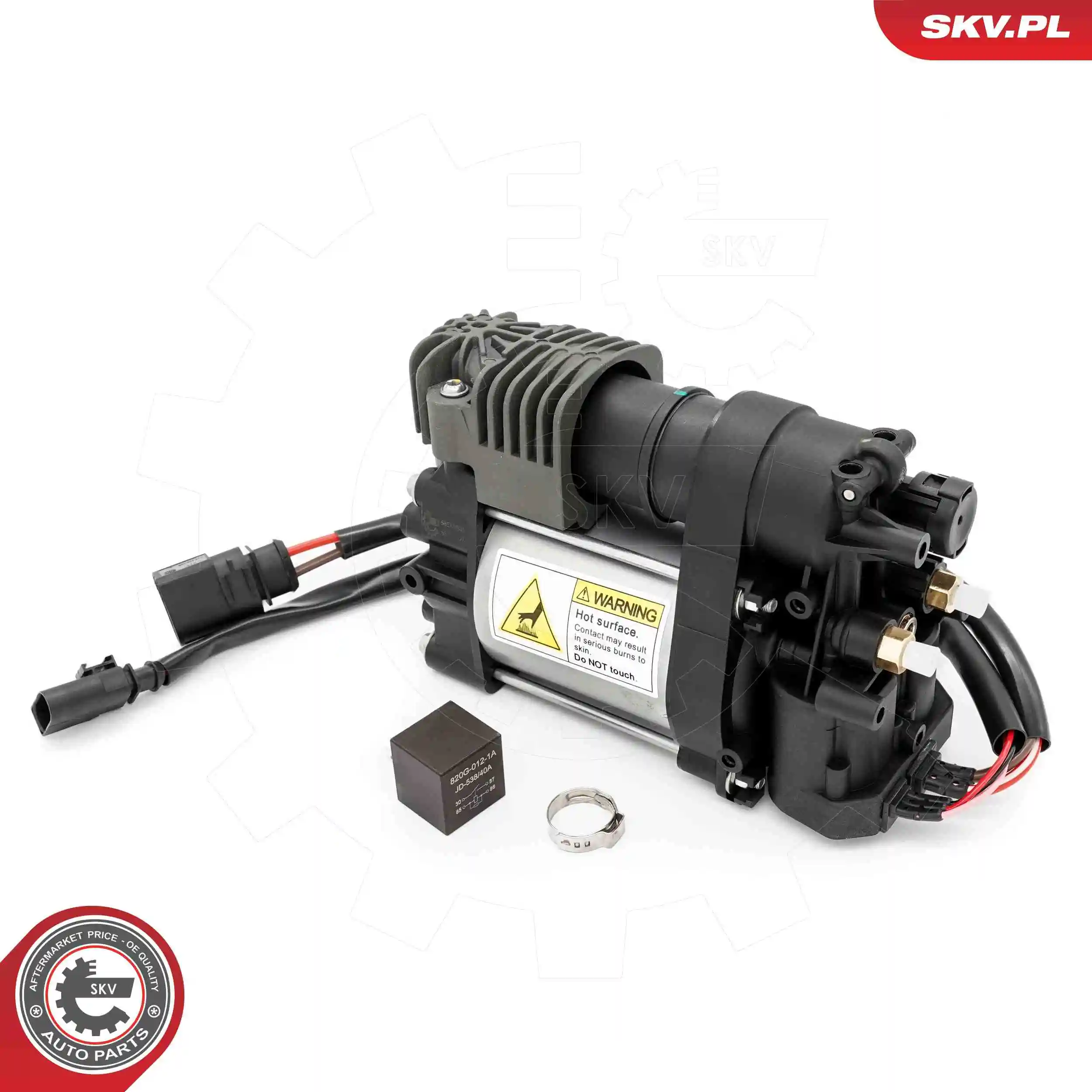 Компресор пневмопідкачкою (амортизаторів) Kamoka 2077026 ціна, від 309.68 USD
