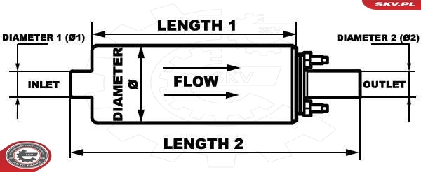 Паливний насос електричний, занурювальний Hyundai Lantra I седан (1990 - 1995) ціна, від 24.85 USD