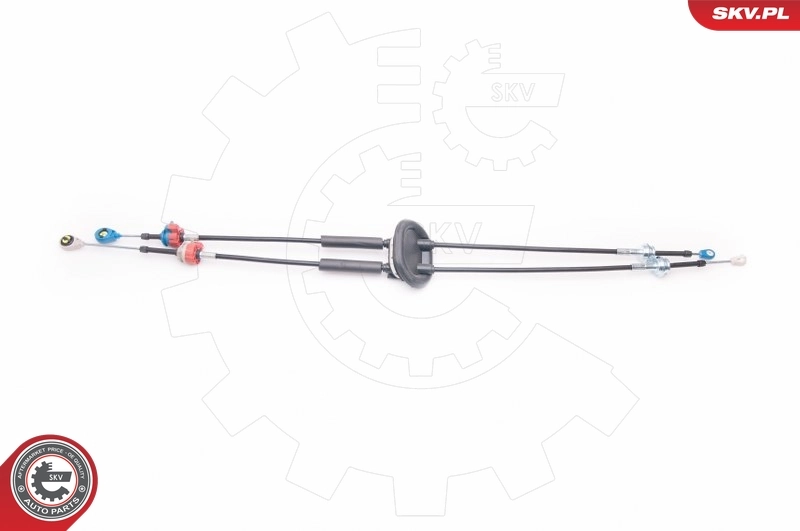 Трос перемикання передач, здвоєний SKV 27SKV024 ціна, від 52.88 USD