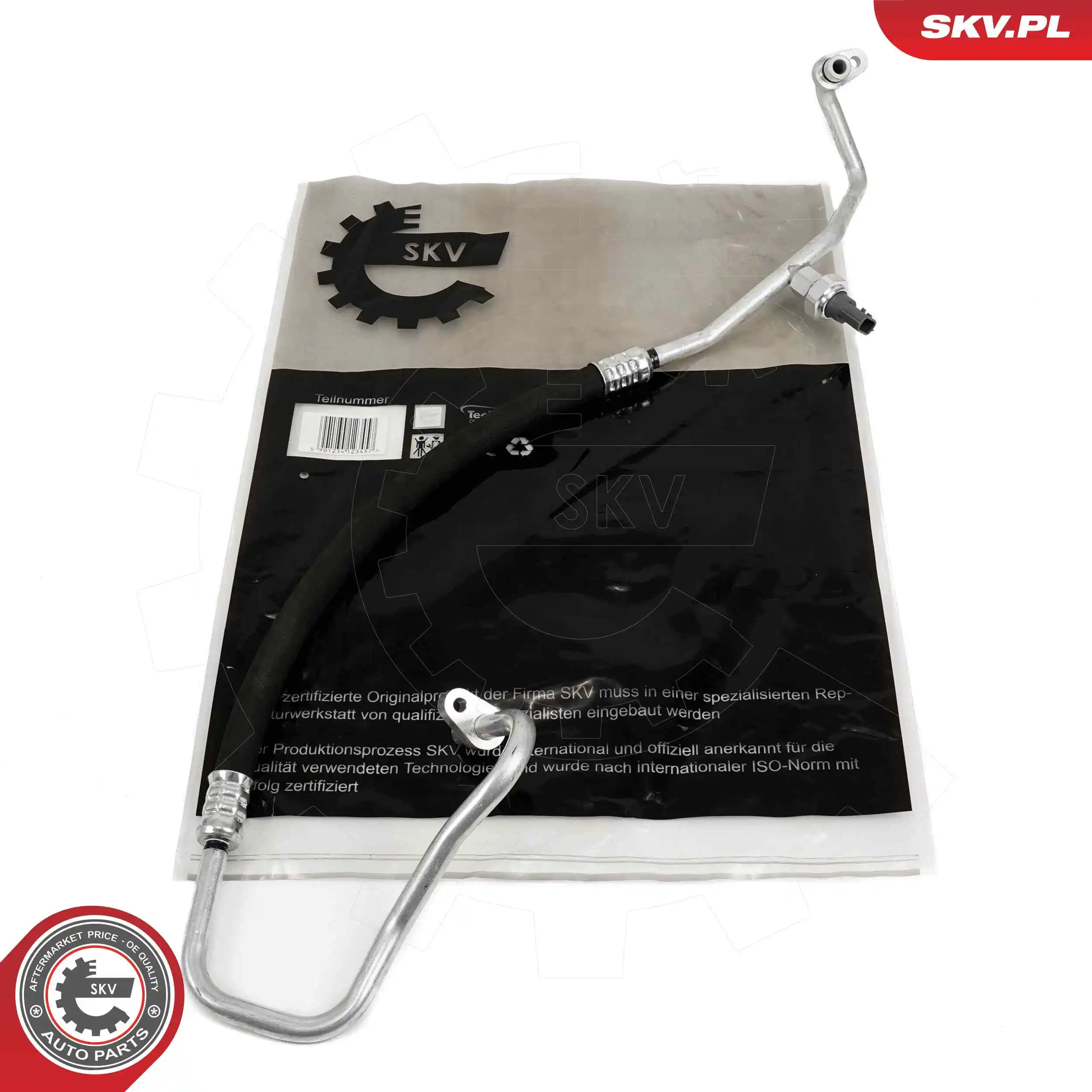 Купити 95521948 Peugeot/Citroen Шланг кондиціонера, від компресора до радіатора