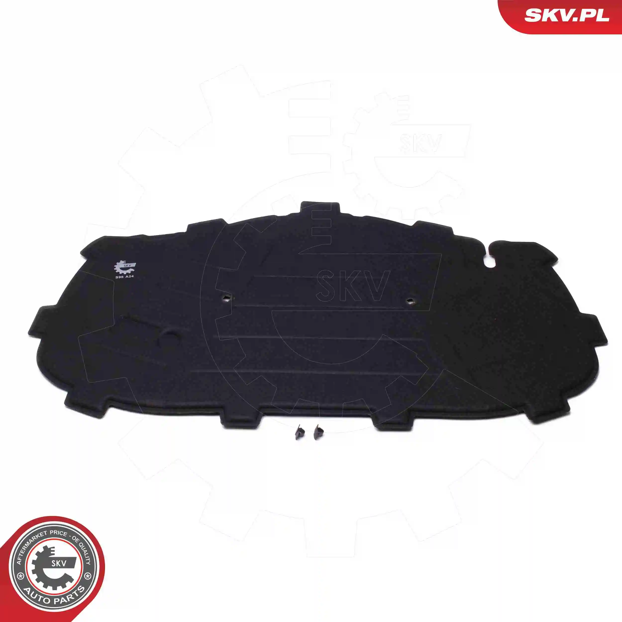  Шумоізоляція капота Audi A3 