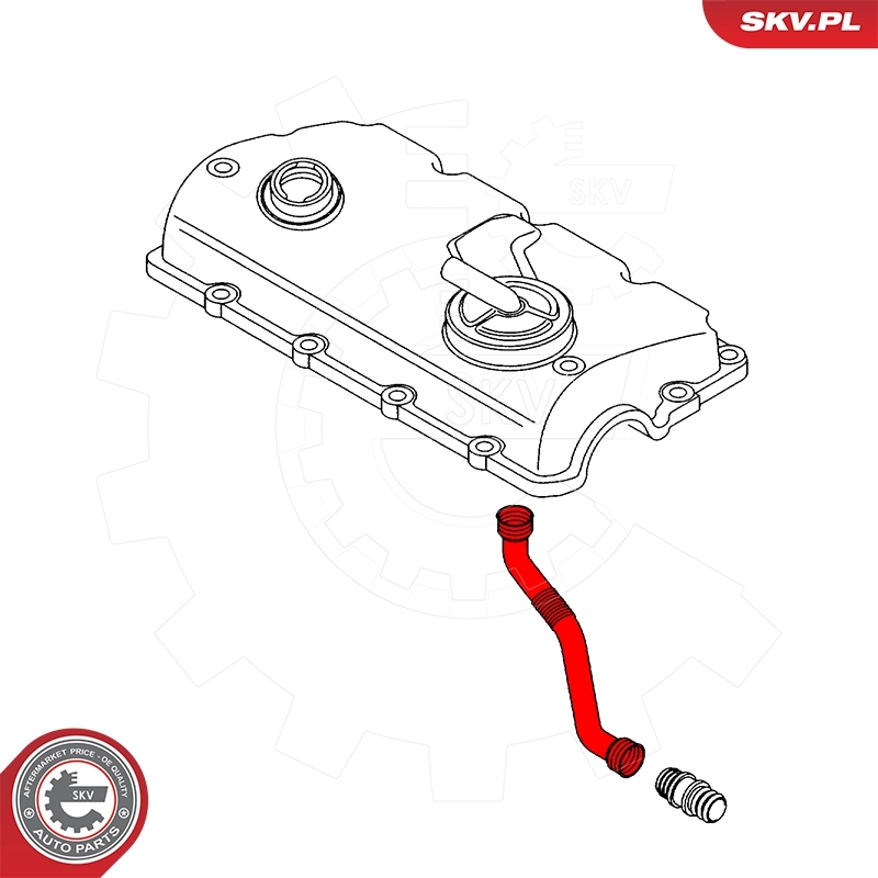 Купити 96SKV080 SKV Шланг для видалення повітря