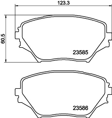 Гальмівні колодки BRP BRP1632 ціна, від 21.56 USD