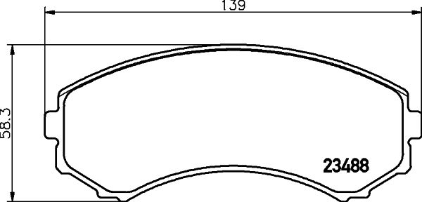 Гальмівні колодки Racer RDB1388 ціна, від 21.43 USD