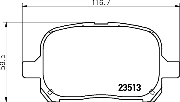 Купити QF0099S Q-top Колодки гальмівні передні, дискові