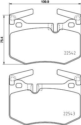 Гальмівні колодки Power Stop 231005 ціна, від 27.95 USD