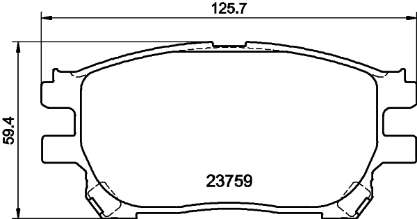 Гальмівні колодки AMP/Paradowscy BF00114 ціна, від 28.30 USD