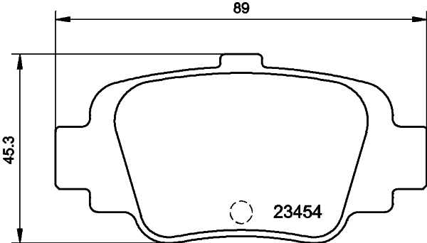 MP252E Mintye Колодки гальмівні задні, дискові