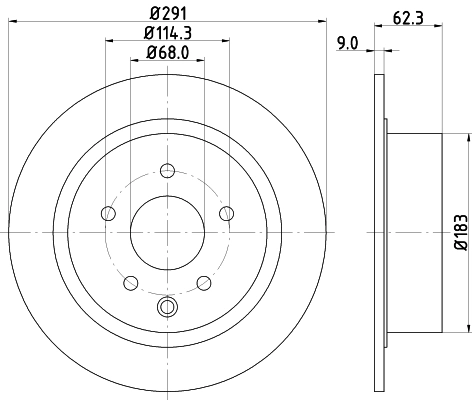 Задні дискові гальма Aplus 61314AP ціна, від 26.65 USD