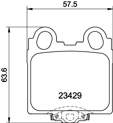 Задні дискові колодки Kashiyama C22023