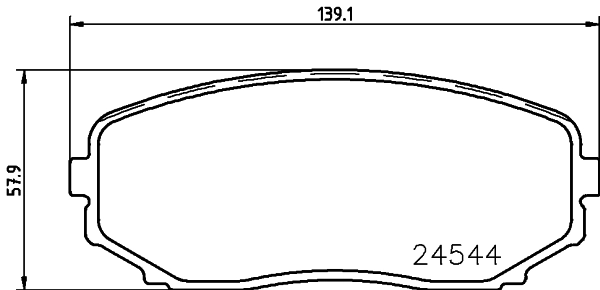 Купити Передні тормозні колодки Mazda CX-9  TC