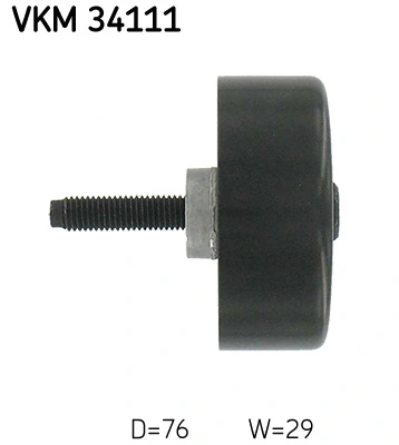 Ролик приводного ременя, паразитний SKF VKM34111 ціна, від 23.38 USD