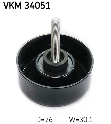 VKM34051 SKF Ролик приводного ременя, паразитний