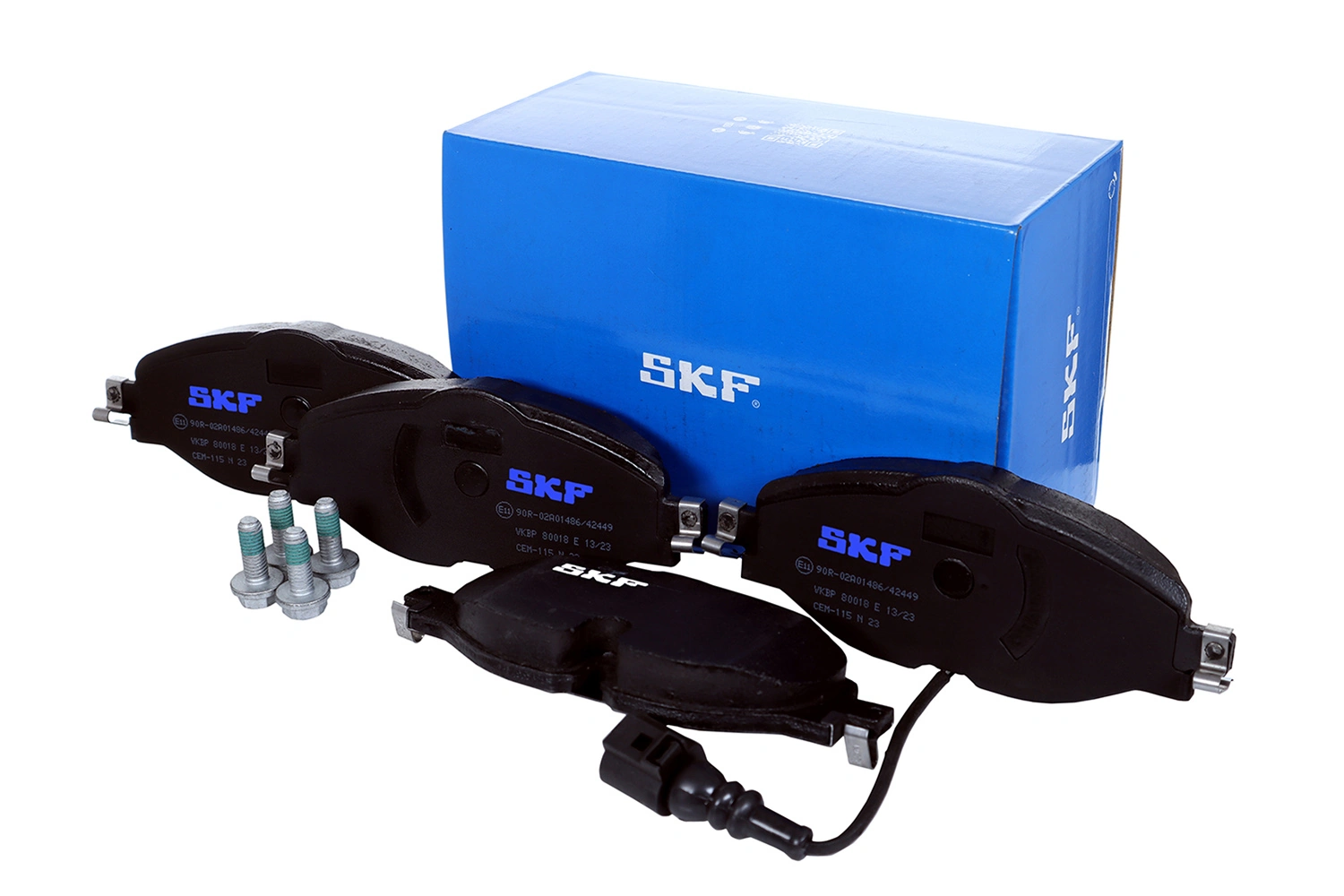 VKBP80018E SKF Передні гальмівні колодки