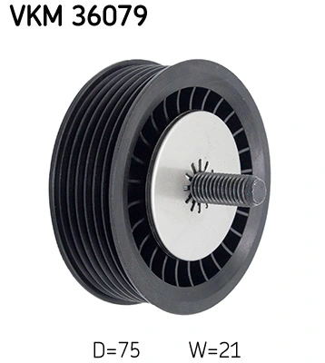 VKM36079 SKF Ролик приводного ременя, паразитний