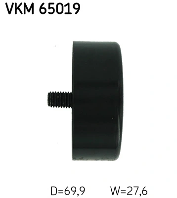 Ролик приводного ременя, паразитний SKF VKM65019 ціна, від 13.19 USD
