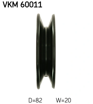 Купити VKM60011 SKF Натяжний ролик