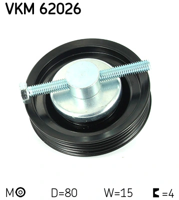 VKM62026 SKF Ролик натяжителя ременя агрегатів
