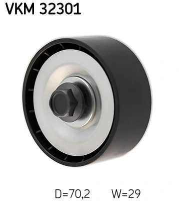 VKM32301 SKF Ролик приводного ременя, паразитний