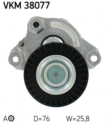 Купити VKM38077 SKF Натягувач приводного ременя