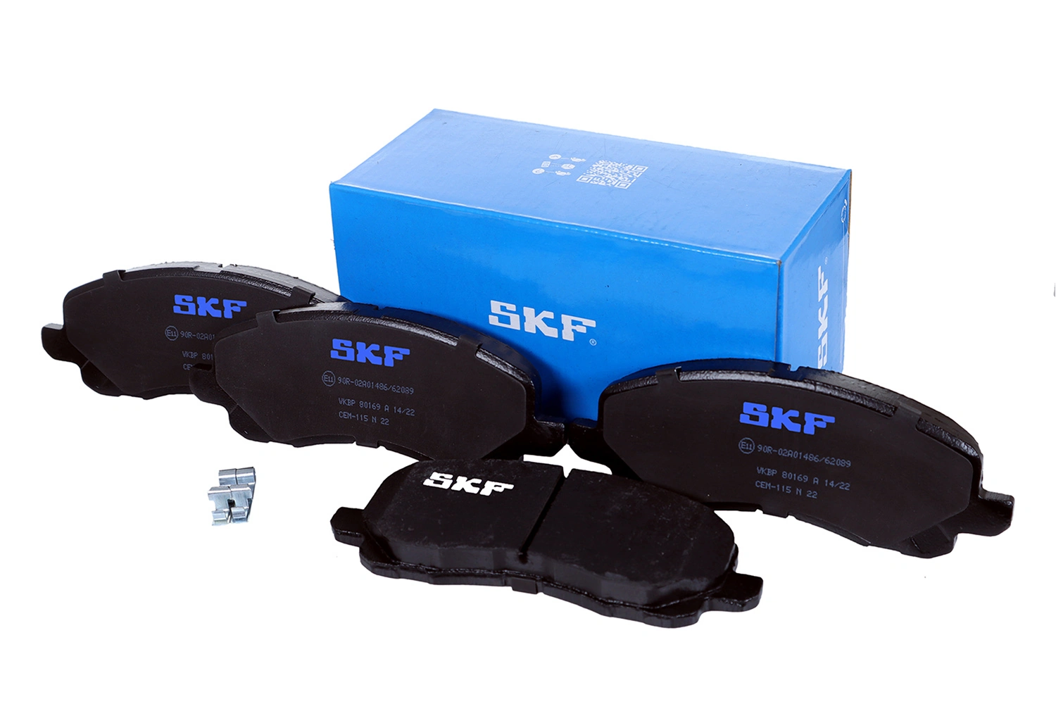 VKBP80169A SKF Передні гальмівні колодки