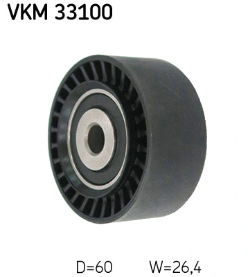 VKM33100 SKF Ролик приводного ременя, паразитний