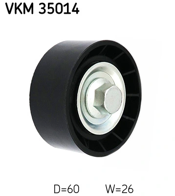VKM35014 SKF Ролик приводного ременя, паразитний
