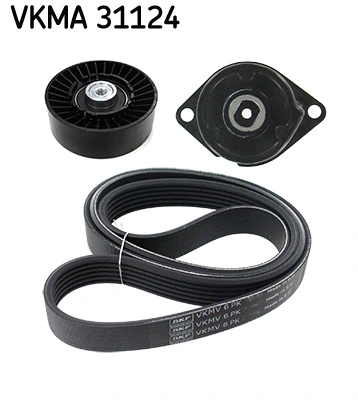 VKMA31124 SKF Ремінь приводний, агрегатів, комплект
