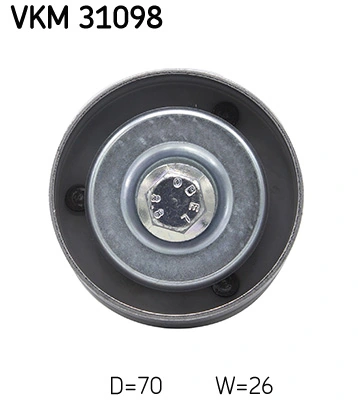 VKM31098 SKF Ролик приводного ременя, паразитний