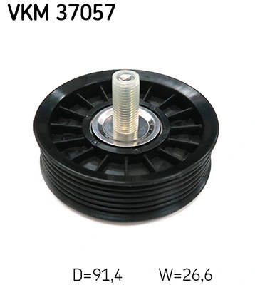 VKM37057 SKF Ролик приводного ременя, паразитний