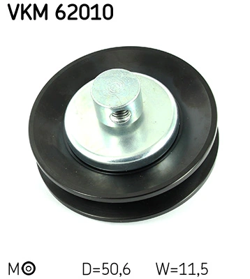 VKM62010 SKF Ролик приводного ременя, паразитний
