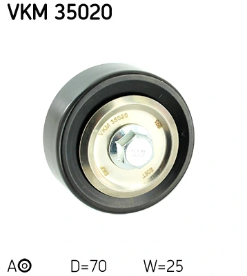 VKM35020 SKF Ролик приводного ременя, паразитний