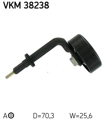 Купити VKM38238 SKF Натяжний ролик