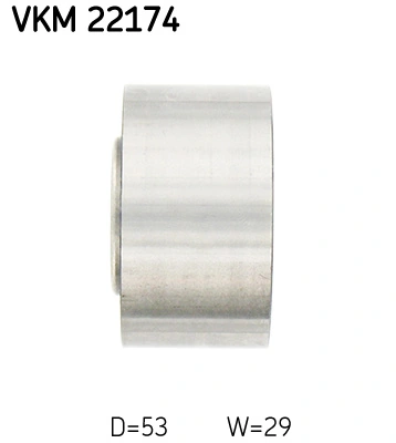 Ролик ременя ГРМ, паразитний SKF VKM22174 ціна, від 14.86 USD