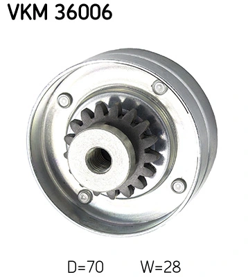 VKM36006 SKF Ролик натяжителя ременя агрегатів